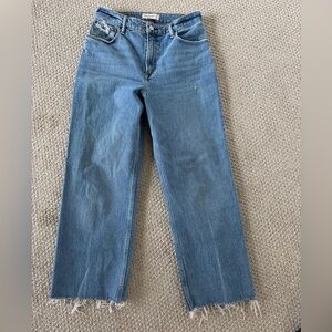 Abercrombie & Fitch Blue Straight Leg Jeans